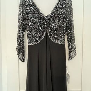 mother of the bride dress long dress size 12 un-altered